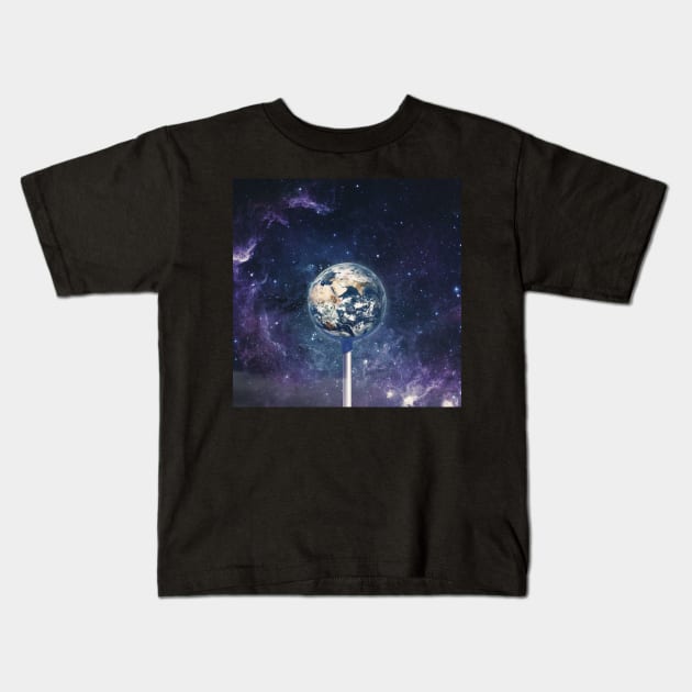 lollipop Kids T-Shirt by SKBWave